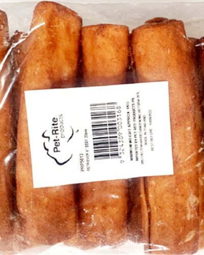 RAWHIDE RETRIEVERS BEEF15cm DOG TREATS 20 pack