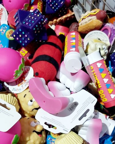 Dog toys 50 assorted