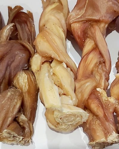 Beef collagen sticks Braided 1kg bag