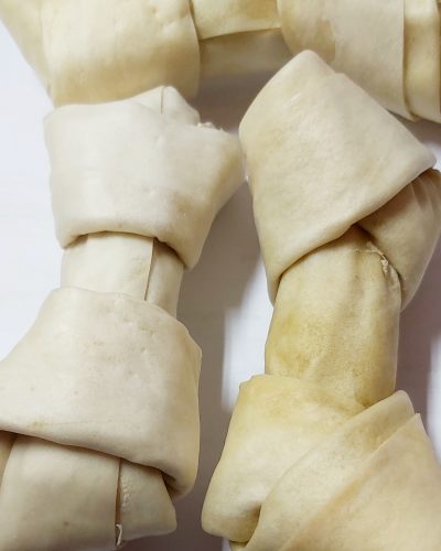 KANGAROO NATURAL KNOT BONE 15cm DOG TREATS 10 pack